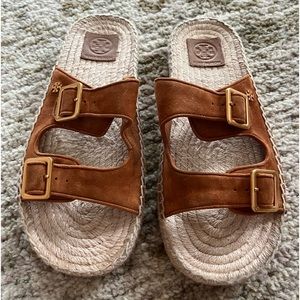 Tory Burch 8 1/2 sandals, adjustable straps